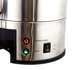 Percolador de café comercial de acero inoxidable de 15L, urna de café, 100 tazas, <span class=keywords><strong>cafetera</strong></span> con Control automático de temperatura - Product Image 2