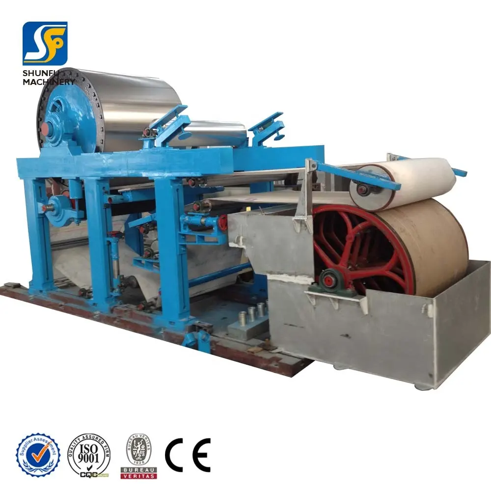 Quality and quantity assured thermal waste paper recycling making machine