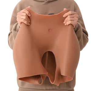 실리콘 반바지 오픈 가랑이 팬티 범벅 바디 쉐이프웨어 Bbl 큰 실리콘 엉덩이 기중 장치 거짓 엉덩이 엉덩이 패딩 바지 - Product Image 3