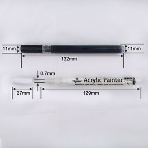 <span class=keywords><strong>Pennarello</strong></span> <span class=keywords><strong>per</strong></span> pittura acrilica <span class=keywords><strong>pennarello</strong></span> colore nero <span class=keywords><strong>bianco</strong></span> <span class=keywords><strong>pennarello</strong></span> a base d'acqua <span class=keywords><strong>per</strong></span> il disegno - Product Image 6