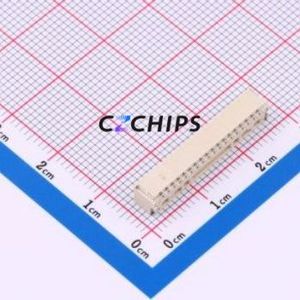 HC-GH-18PWT-05 Wire-to-Board Pin Header SMD,P=1.25mm,Horizontal Mount Connector 1x18P 1.25mm Horizontal Mount GH - Product Image 2