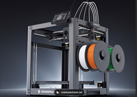 WonderMaker ZR ultra 3D打印机开源4个工具头多材料打印快速更换PLA自动调平DLP技术