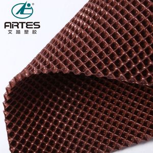 Alfombrilla de coche de goma TPE antideslizante, Material en rollo, 3D, panal, perla pequeña, inodoro - Product Image 2