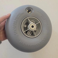 Nouvelles roues en plastique de 16 pouces de marque OEM avec roulement à billes pour chariot de plage, chariot de quai, chariot de jardin, kayak et canoë