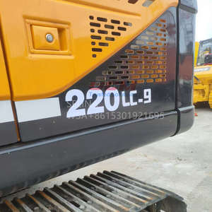 Excavadora usada Hyundai 220-9s Horas DE TRABAJO bajas 22ton 220LC-9 215 225 220 Motor de núcleo de excavadora Hyundai 220 de segunda mano incluido - Product Image 5