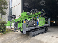 Machine de forage géotechnique hydraulique jaune de 500 m, vente en usine, pour essais de sol SPT et forage de carottage minier