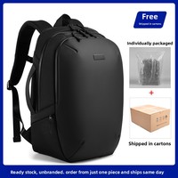 Sac à dos pour ordinateur portable en tissu Oxford, imperméable, couleur unie, grande capacité, pour hommes, mode décontractée, affaires, extérieur, loisirs et voyage