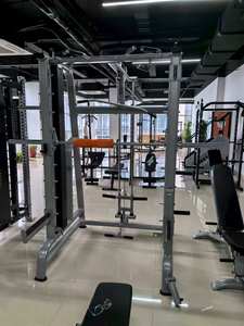 Machines Smith en acier de haute qualité avec assistance pour tractions haute et basse pour la musculation et l'équipement de fitness pour clubs d'exercice - Product Image 4