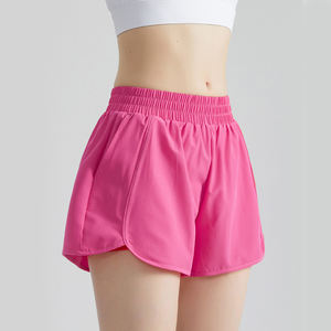 Pantalones Cortos Deportivos de Verano de Alta Calidad con Logotipo Personalizado, Anti-Transparencia, Holgados, para Motociclistas, con Bolsillo, Secado Rápido, para Yoga, Gimnasio y Fitness - Product Image 4