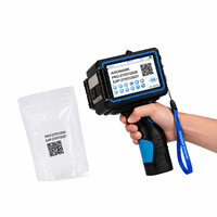 AISOMARK Nouvelle imprimante jet d'encre portable à séchage rapide pour codes QR de date d'expiration, codes-barres, logos et numéros de lot sur boîtes en plastique