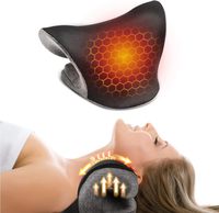 Civière d'épaule de cou pour le soulagement de la douleur, dispositif de traction cervicale de relaxant de cou et d'épaule chauffé par graphène