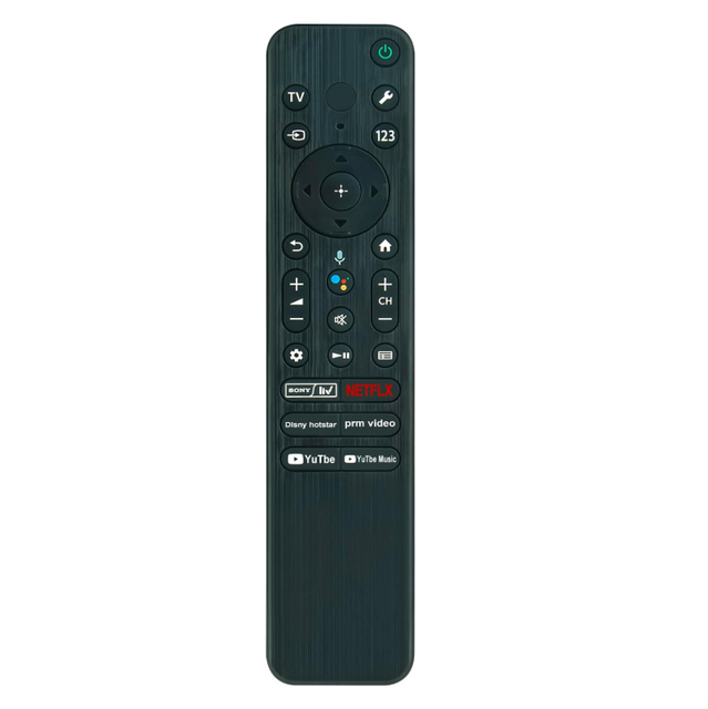 RMF-TX810P FCC Certified Replacement Remote Control with Google Voice Search Compatible for Sony Bravia Google Smart LED TV