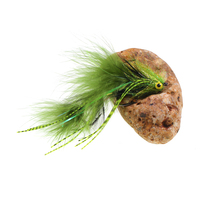 Flash Caoutchouc Jambe Pêche À La Mouche Articulé Cirque Arachide Streamer Mouches pour Truite Bar Shad Minnows Pêche En Rivière En Eau Salée