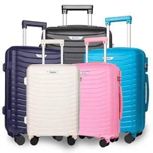 Luxo PP Portátil À Prova D' Água Viajar sacos Business Trolley Rolling Carry on PP Bagagem Malas Conjuntos