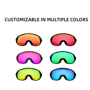 Casco de seguridad de esquí para adultos de doble deporte personalizado ASTM 2040 compatible con invierno deportes suaves Snowboard equipo de esquí que incluye <span class=keywords><strong>gafas</strong></span> de nieve - Product Image 5
