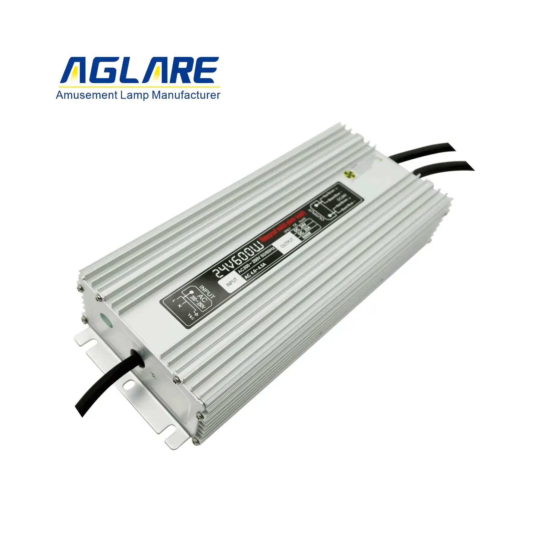 High Quality 24V 600W Waterproof Constant Voltage Power Supply Engineering Outdoor Lighting Led Switching Power Supply