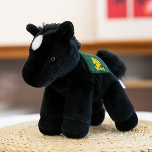 Sillín bonito de dibujos animados para muñeca <span class=keywords><strong>Pony</strong></span>, Palma bordada para simulación de tesoro, Caballo Del Zodiaco, juguete de peluche, alivio del estrés, regalo de cumpleaños - Product Image 6