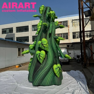 Decoraciones de escenario Árbol de vaina de guisante inflable <span class=keywords><strong>Gigante</strong></span> Planta <span class=keywords><strong>verde</strong></span> inflable Evento Telones de fondo Árbol de vaina de guisante artificial inflable - Product Image 6