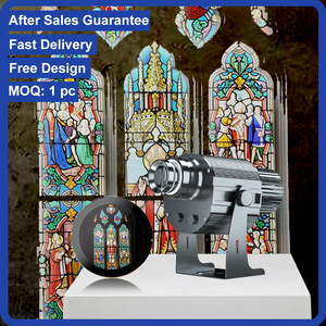 80W immagine gobo <span class=keywords><strong>proiettore</strong></span> da parete IP67 impermeabile personalizzato qualsiasi design a colori logo lampada <span class=keywords><strong>di</strong></span> proiezione per la chiesa - Product Image 2