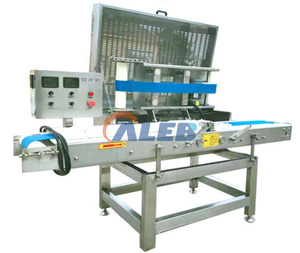 Ligne de production de saucisses en gros, machine à trancher la viande, trancheuse de poitrine de poulet, pour la fabrication de saucisses de jambon vieilli - Product Image 5