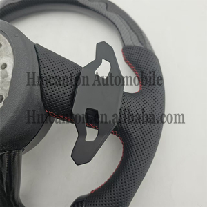 Volante Deportivo Popular de Fibra de Carbono y Alcántara para Modelos Audi A3 A4 A4L A5 A7L A8 Q5 Q7 B9 A6 R8 - Product Image 5