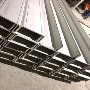 Barre en U standard EN polie à canal C en acier inoxydable anti-déformation de qualité 316 pour plates-formes industrielles coupe soudage pliage - Product Image 1