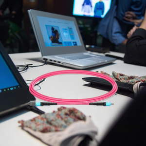 Mtp सिंगल मोड फाइबर पैच कॉर्ड 12-फाइबर टाइप-बी ध्रुवीयता Pvc 15m कम-हानि उच्च-घनत्व ऑप्टिकल के लिए - Product Image 2