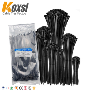 Attaches de câbles industrielles en gros 200 mm PA66, attaches en plastique 3,6 mm de large, sangles ignifuges pour fils, directement de l'usine, 100 pièces - Product Image 1