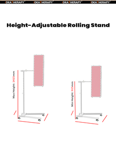 360 °   Supporto Girevole MS300-E per Dispositivo di Terapia a Luce Rossa, Supporto per Dispositivo di Medie Dimensioni, Orientabile Verticalmente e Orizzontalmente - Product Image 4