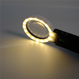 Loupe à main TH-7058BD 10X 25X avec lampe intégrée pour bijoux et lunettes - Product Image 2
