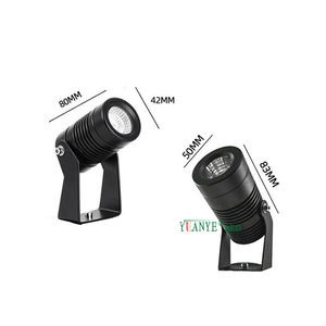 Yuanyeled สปอตไลท์ <span class=keywords><strong>LED</strong></span> อันดับ IP65สำหรับสวนต้นไม้ไฟภูมิทัศน์แบบหนาม <span class=keywords><strong>DMX</strong></span> 512/WIFI ควบคุมอุณหภูมิสี RGB - Product Image 1