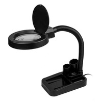 High-Intensity LED Magnifying Lamp for Electronic Repairing Inspection Reading