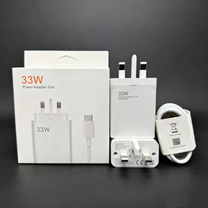 Caricabatterie Rapido Turbo 33W con Spina UK a 3 Pin, Adattatore di Alimentazione USB 33W con Cavo di Ricarica Veloce per <span class=keywords><strong>Xiaomi</strong></span> <span class=keywords><strong>Redmi</strong></span> <span class=keywords><strong>Note</strong></span> 14 13 12 12s <span class=keywords><strong>11</strong></span> 10 9 - Product Image 1