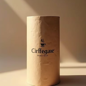 Tubo de Papel Reciclable y Ecológico con Logotipo Personalizado, Estampado en Caliente e Impresión UV para Envasado de Café y Té - Product Image 3