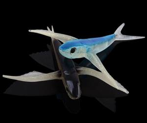 <span class=keywords><strong>Leurre</strong></span> de pêche en plastique souple de haute qualité 17 cm 21 cm, pêche en eau salée, chaîne de pêche Daisy, teaser pour thon, <span class=keywords><strong>bar</strong></span>, ballistique, poisson volant - Product Image 3