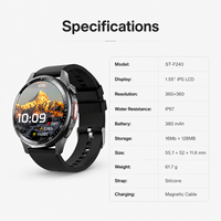 Reloj con Carga Magnética y Seguimiento del Sueño para Deportes al Aire Libre, OEM, ODM, Venta al Por Mayor