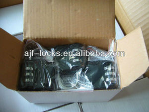 Cadenas en alliage de zinc à combinaison de code à 4 chiffres de haute qualité avec logo personnalisé - Product Image 6