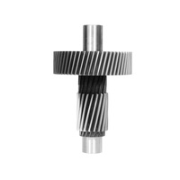 Eje de Engranaje Mecanizado CNC de Precisión, Eje de Piñón de Acero Inoxidable para Piezas de Transmisión Industrial