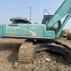 מחפר משומש מדגם <span class=keywords><strong>KOBELCO</strong></span> SK350D בעל עוצמה גבוהה ועמידות גבוהה, לעבודות מחצבה יעילות, חפירה עמוקה ופרויקטים של הריסה כבדה. - Product Image 4