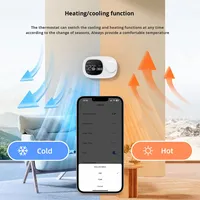 Thermostat intelligent programmable YDD Alexa Google Home Tuya WiFi Zigbee sans fil, économie d'énergie, commande de radiateur, application de contrôle de chauffage