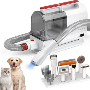 Pet Supplier Electric Hair Cleaning Vacuum Grooming Pet Tool Dogs Cats Dog Cat Hair Remove Dryer Vacuum Cleaner