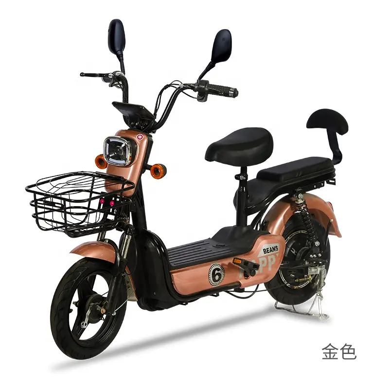 2022 new cheap 350W electric scooter bike electric bicycle two wheels for adults
