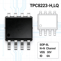TPC8223-H LQ Dual N Channel MOSFET SOP-8L 30V 6A Transistor Mode Enhancement Surface Mount untuk Manajemen Daya dan Pengalihan Beban