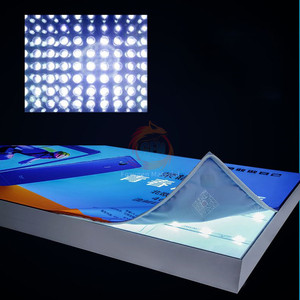 Khuyến mãi di động quảng cáo lightbox biểu ngữ căng thẳng vải seg 3x3 hai mặt hộp đèn nhôm hồ sơ - Product Image 6