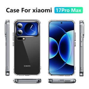 <span class=keywords><strong>Custodia</strong></span> <span class=keywords><strong>Protettiva</strong></span> Trasparente Antiurto in TPU PC per <span class=keywords><strong>Smartphone</strong></span> Xiaomi 17 Pro Max 17 Ultra - Product Image 3