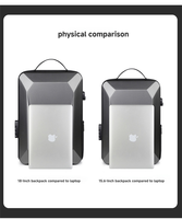 Sac à dos d'affaires étanche en nylon personnalisé pour étudiants, sac de voyage antivol, grande capacité, extensible, sac à dos pour ordinateur portable pour hommes