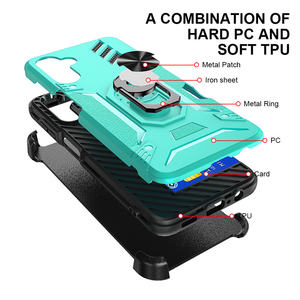 Étui de protection magnétique 3 en 1 avec clip ceinture pour Samsung <span class=keywords><strong>Galaxy</strong></span> <span class=keywords><strong>A13</strong></span> <span class=keywords><strong>5G</strong></span>, couverture intégrale à 360° - Product Image 4