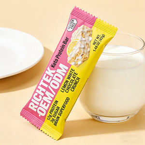 Complément alimentaire sportif OEM Étiquette personnalisée Régime cétogène sain Aliments énergétiques Barres protéinées cétogènes - Product Image 5