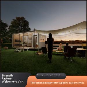 Rumah Prefabrikasi Dekorasi Kabin Apel Amerika Australia, Gudang Penerbangan Mobile, Rumah Komersial, Vila Mobile - Product Image 3