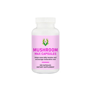 Cápsulas Mushroom Max Personalizadas de Marca con Agaricus Blazei y Antrodia Camphorate que Promueven las Capacidades Cognitivas, Cápsulas de Cola de Pavo - Product Image 1